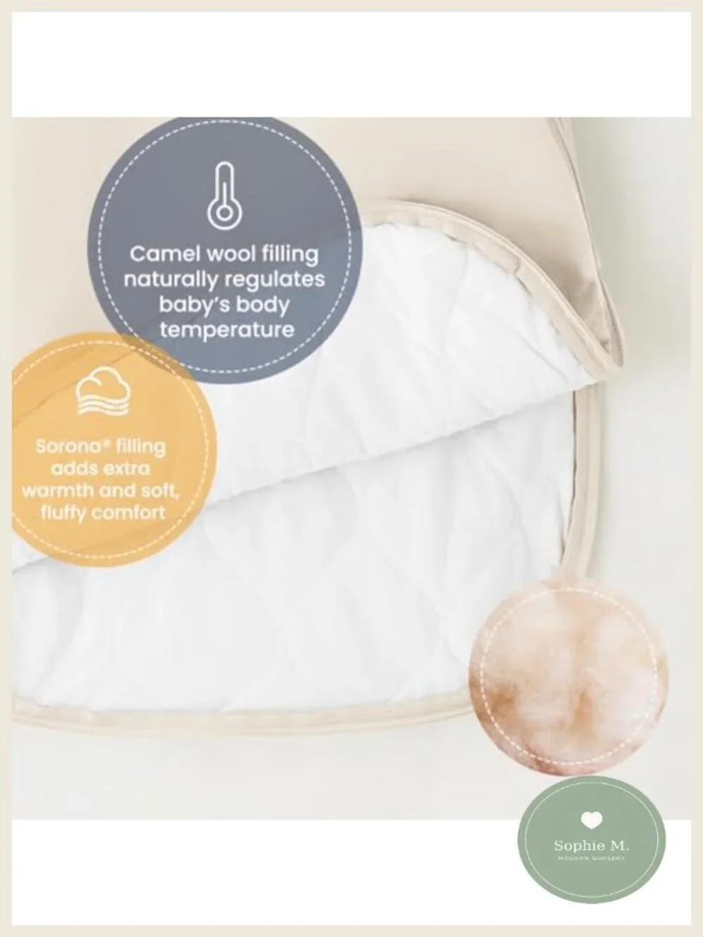 Unisex Sleeping Bag for Babies & Toddlers 2.5 TOG Wearable Blanket